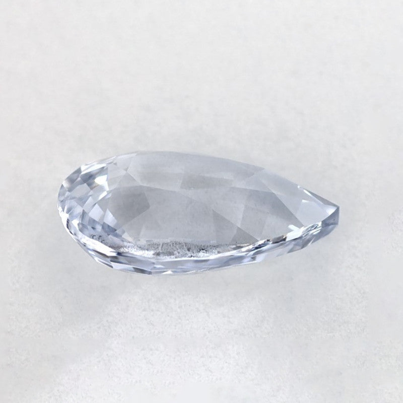 2.66 Carat Pear Natural Blue Sapphire