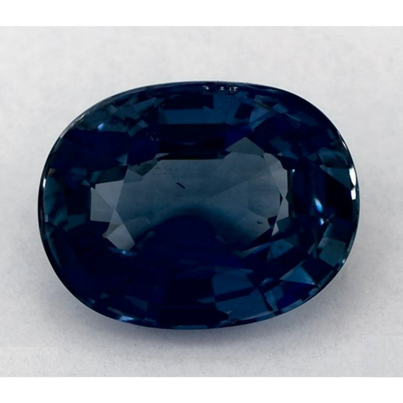 2.53 Carat Oval Natural Blue Sapphire