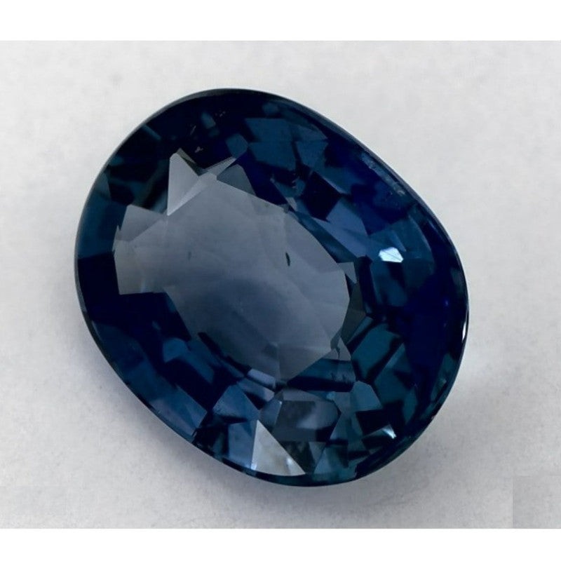 2.53 Carat Oval Natural Blue Sapphire