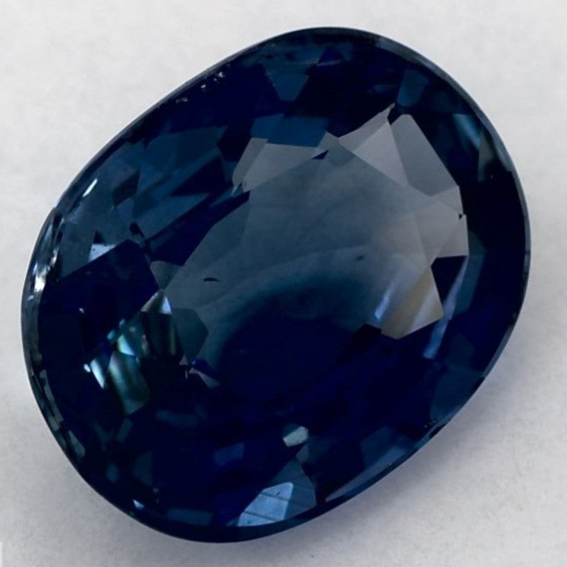 2.53 Carat Oval Natural Blue Sapphire
