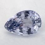 4.09 Carat Pear Natural Blue Sapphire