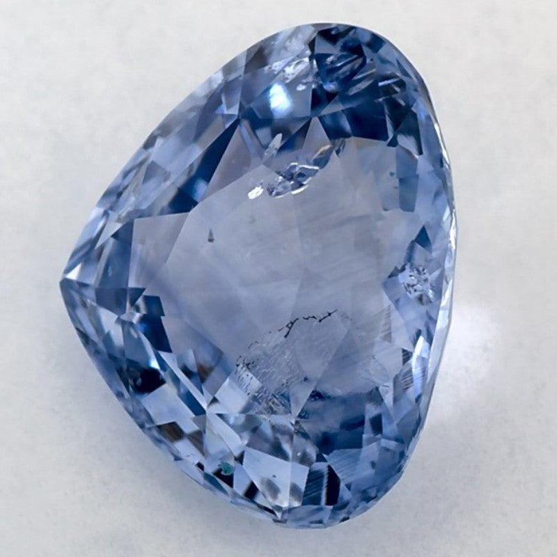 3.34 Carat Heart Natural Blue Sapphire