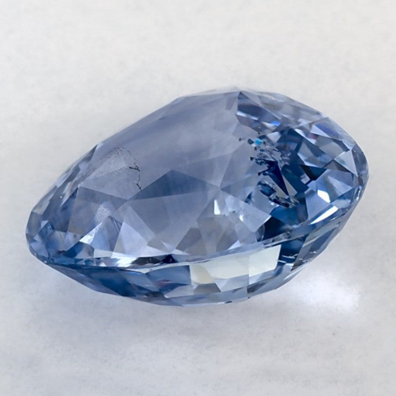 3.34 Carat Heart Natural Blue Sapphire