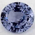 3.33 Carat Oval Natural Blue Sapphire
