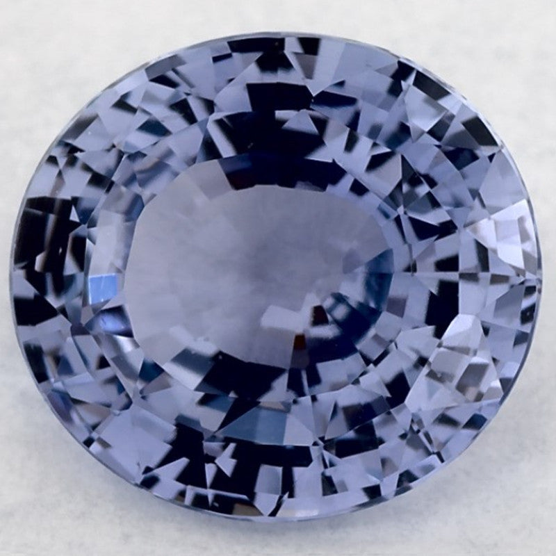 3.33 Carat Oval Natural Blue Sapphire