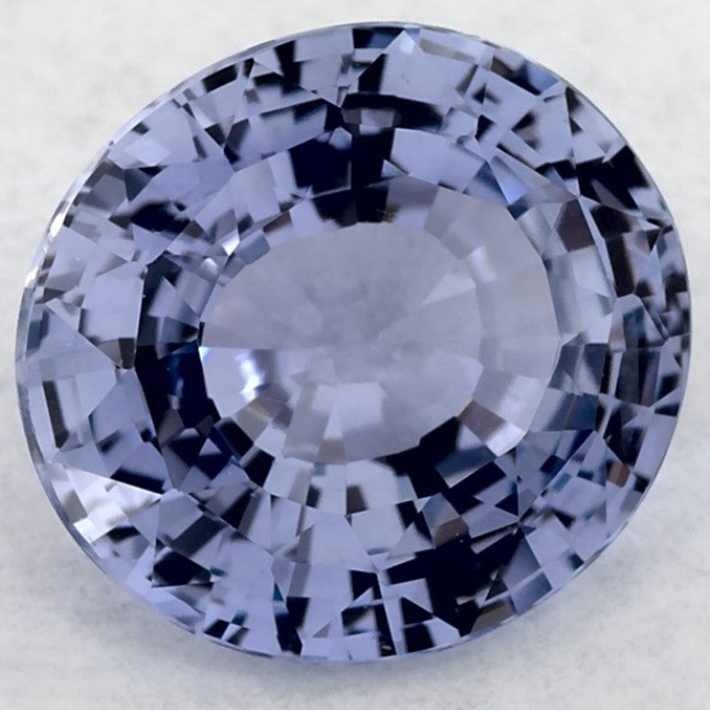 3.33 Carat Oval Natural Blue Sapphire
