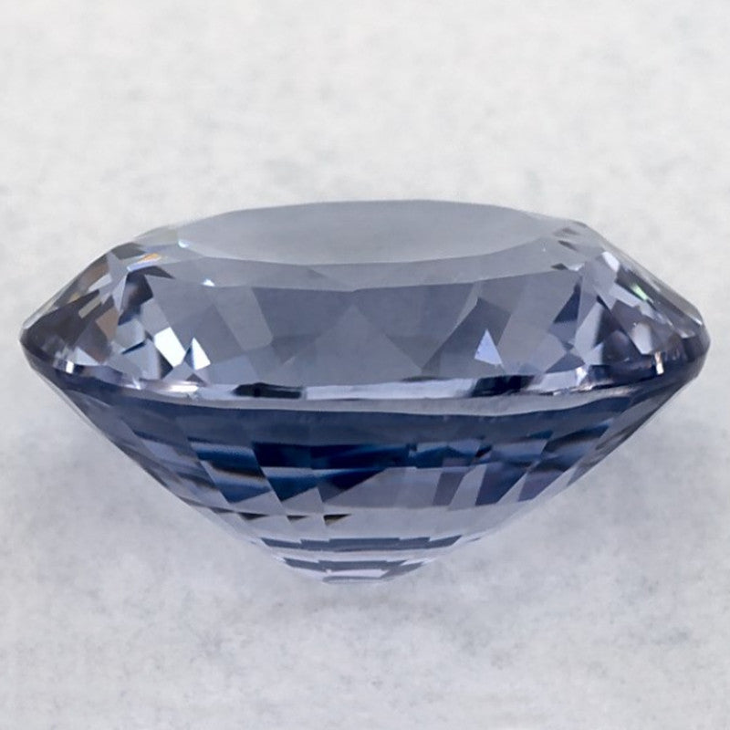 3.33 Carat Oval Natural Blue Sapphire