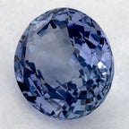 3.22 Carat Oval Natural Blue Sapphire