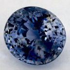 3.64 Carat Oval Natural Blue Sapphire