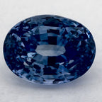 4.25 Carat Oval Natural Blue Sapphire