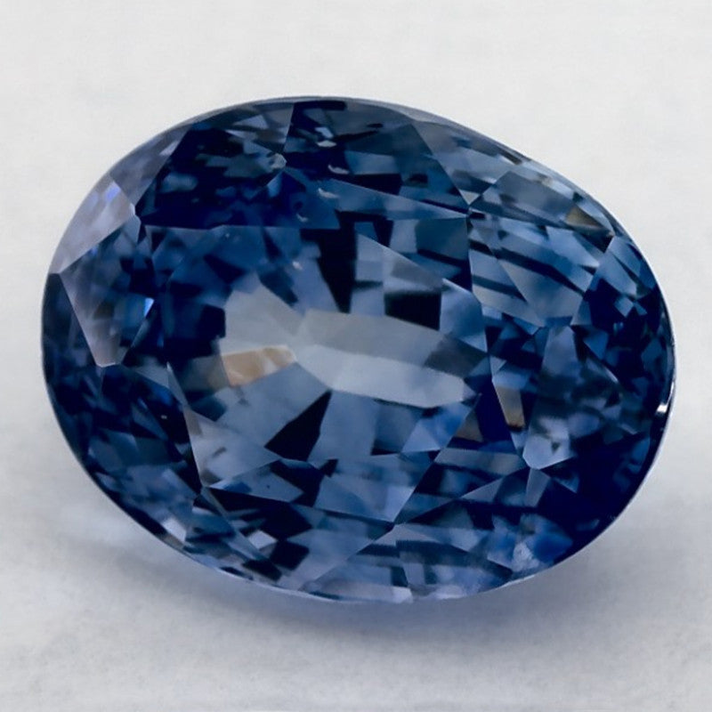 4.25 Carat Oval Natural Blue Sapphire