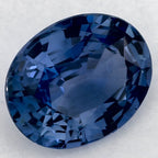 4.15 Carat Oval Natural Blue Sapphire