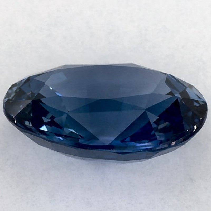 4.15 Carat Oval Natural Blue Sapphire