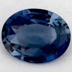 3.50 Carat Oval Natural Blue Sapphire