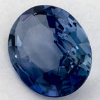 3.50 Carat Oval Natural Blue Sapphire
