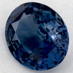 3.72 Carat Oval Natural Blue Sapphire