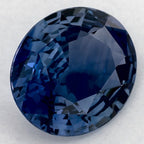 3.72 Carat Oval Natural Blue Sapphire