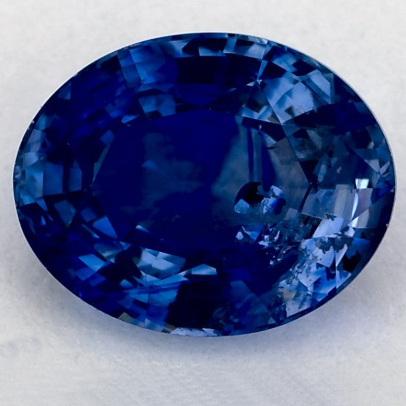 2.49 Carat Oval Natural Blue Sapphire