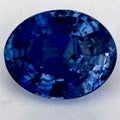 2.49 Carat Oval Natural Blue Sapphire