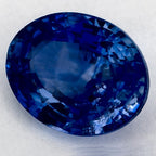 2.49 Carat Oval Natural Blue Sapphire
