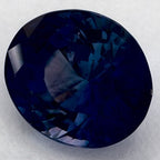 2.72 Carat Oval Natural Blue Sapphire