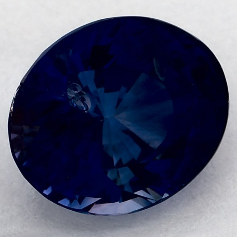 2.72 Carat Oval Natural Blue Sapphire