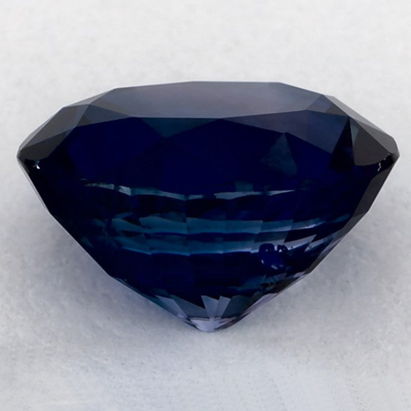 2.72 Carat Oval Natural Blue Sapphire
