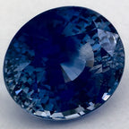 3.16 Carat Oval Natural Blue Sapphire