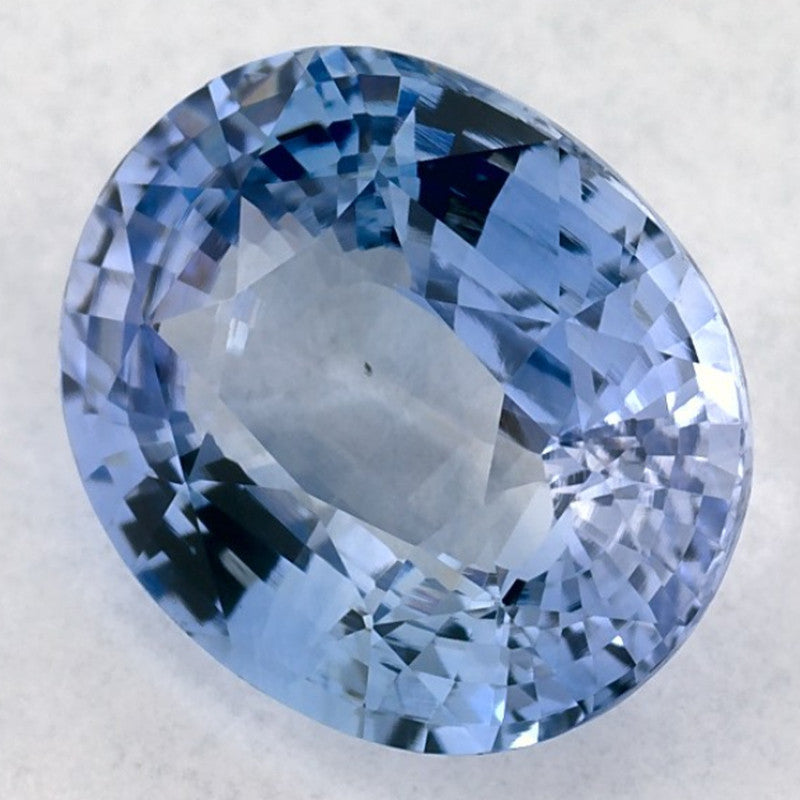 3.03 Carat Oval Natural Blue Sapphire