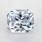 3.19 Carat Radiant Natural Blue Sapphire