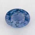 3.54 Carat Oval Natural Blue Sapphire