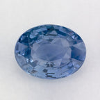 3.54 Carat Oval Natural Blue Sapphire