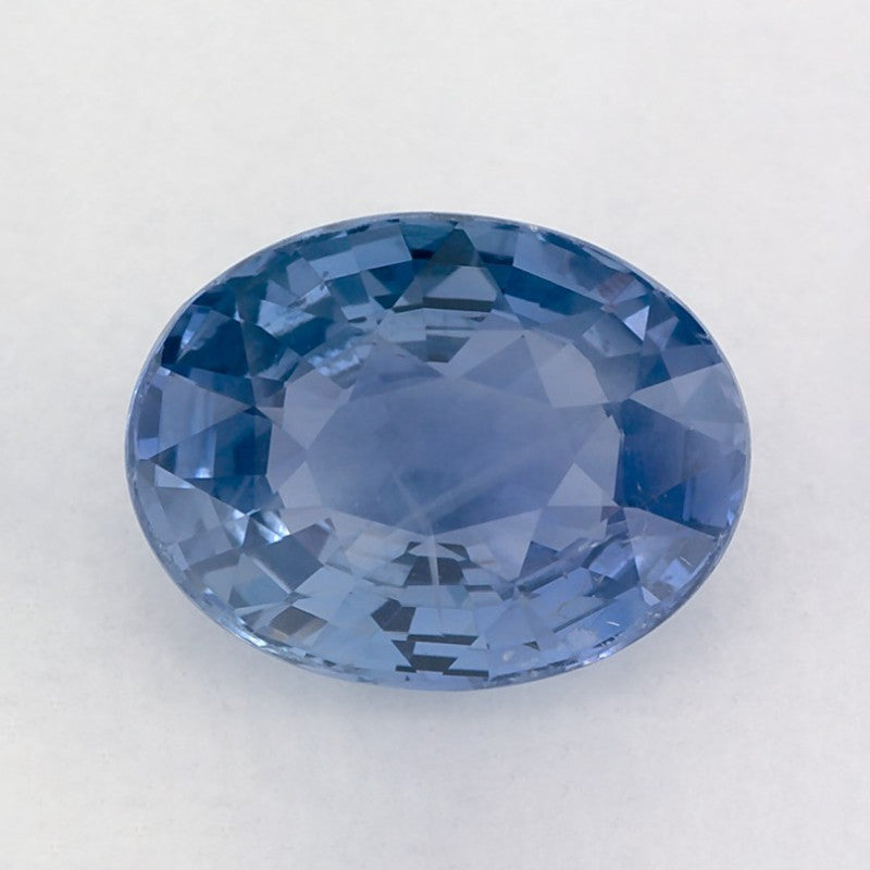 3.54 Carat Oval Natural Blue Sapphire