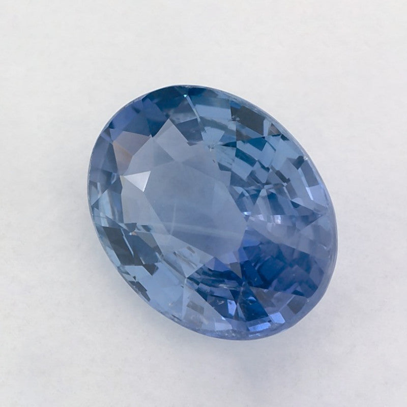 3.54 Carat Oval Natural Blue Sapphire