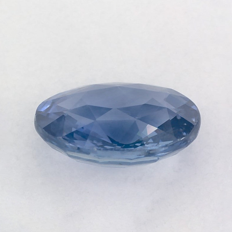 3.54 Carat Oval Natural Blue Sapphire