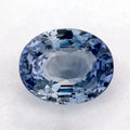 3.00 Carat Oval Natural Blue Sapphire