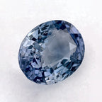 3.00 Carat Oval Natural Blue Sapphire