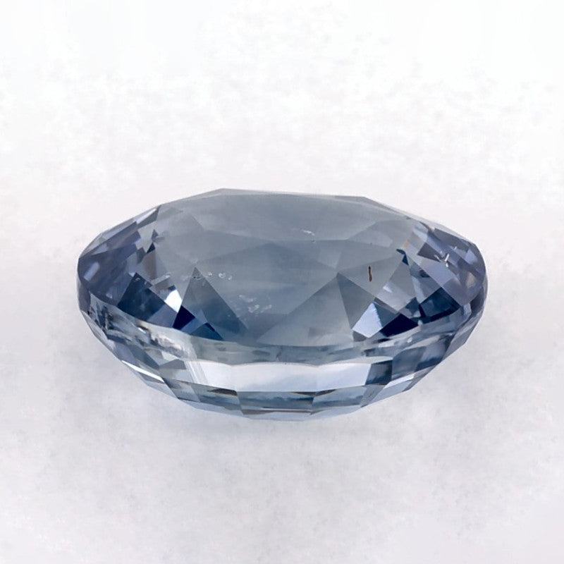 3.00 Carat Oval Natural Blue Sapphire