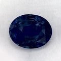 3.17 Carat Oval Natural Blue Sapphire