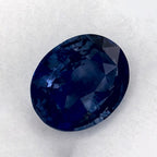 3.17 Carat Oval Natural Blue Sapphire