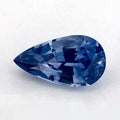 3.06 Carat Pear Natural Blue Sapphire