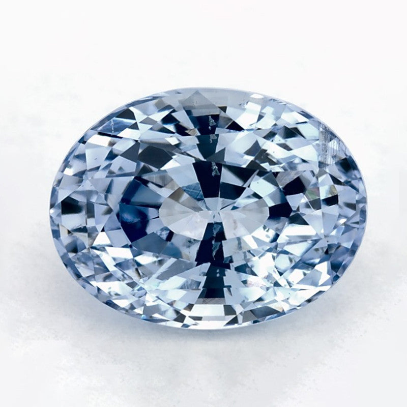 3.20 Carat Oval Natural Blue Sapphire