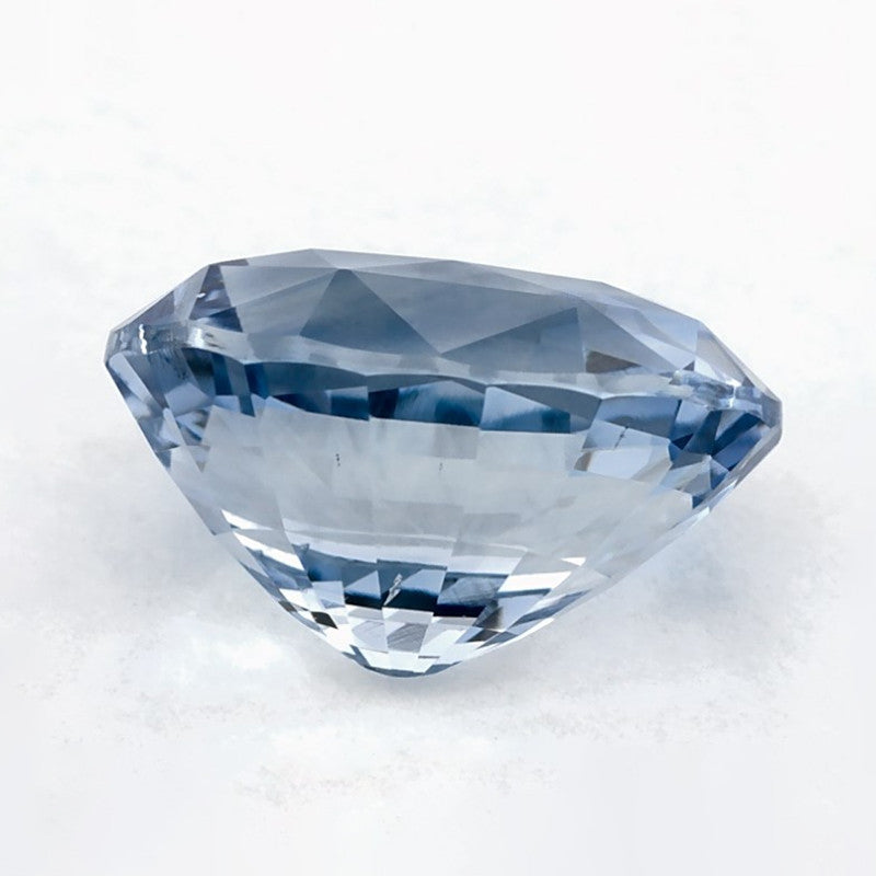 3.20 Carat Oval Natural Blue Sapphire
