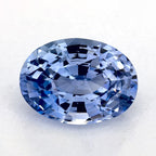 3.29 Carat Oval Natural Blue Sapphire