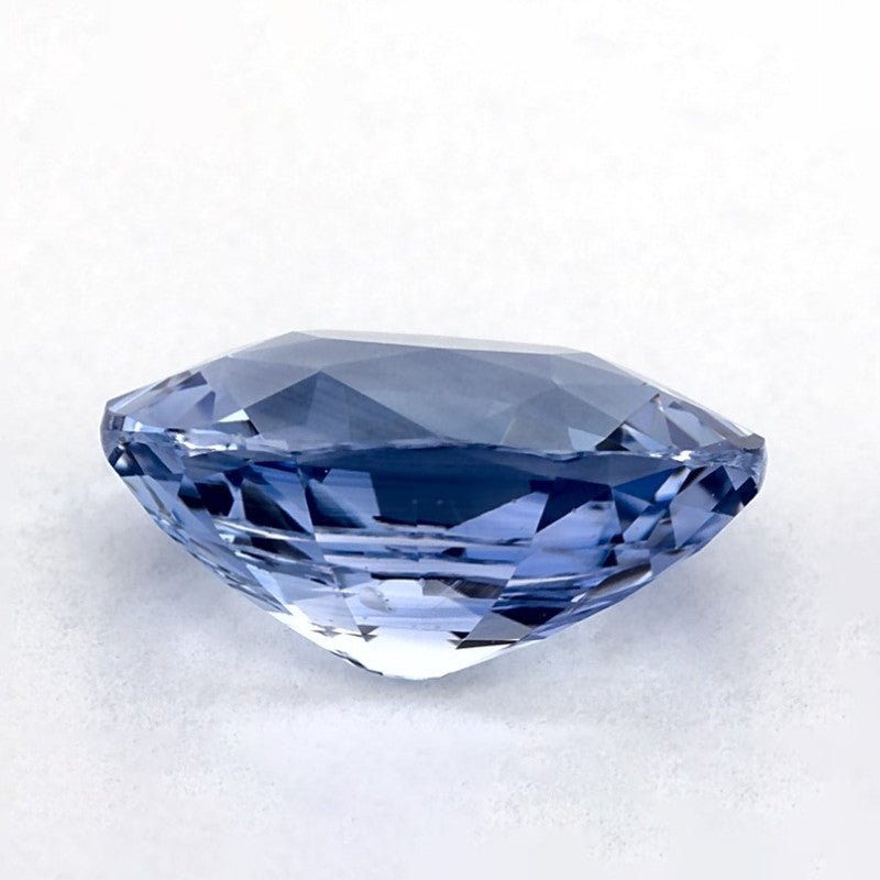 3.29 Carat Oval Natural Blue Sapphire