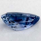 3.00 Carat Pear Natural Blue Sapphire