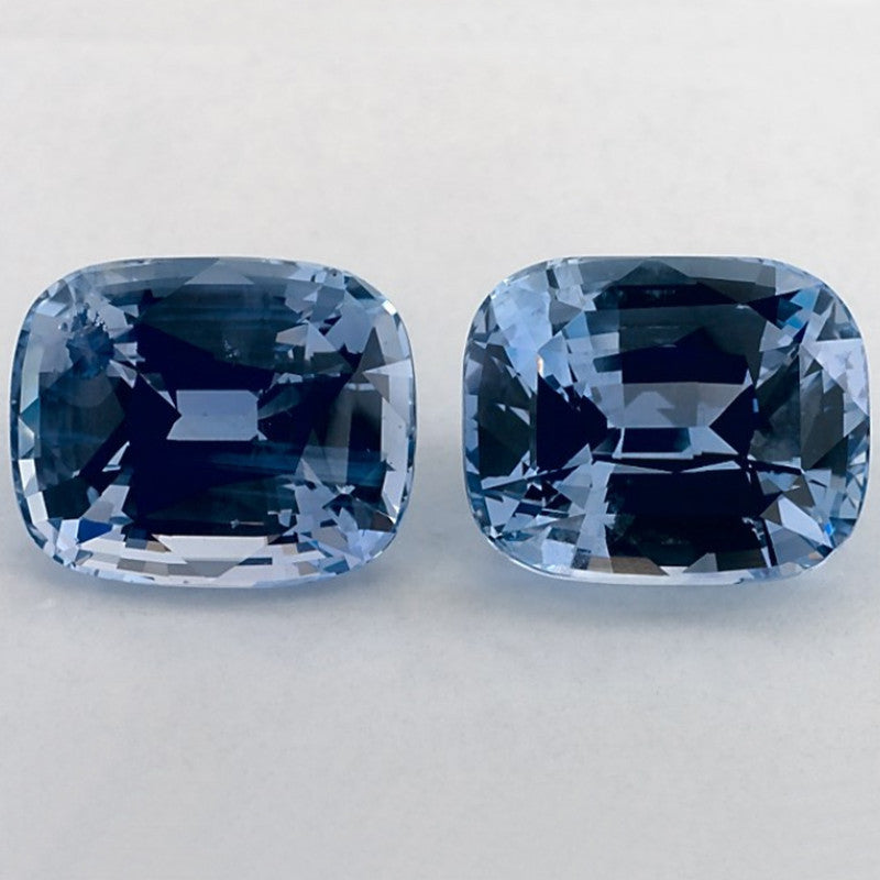 8.88 Carat Cushion Natural Blue Sapphire