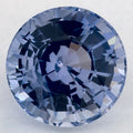 2.27 Carat Round Natural Blue Sapphire