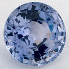 2.27 Carat Round Natural Blue Sapphire