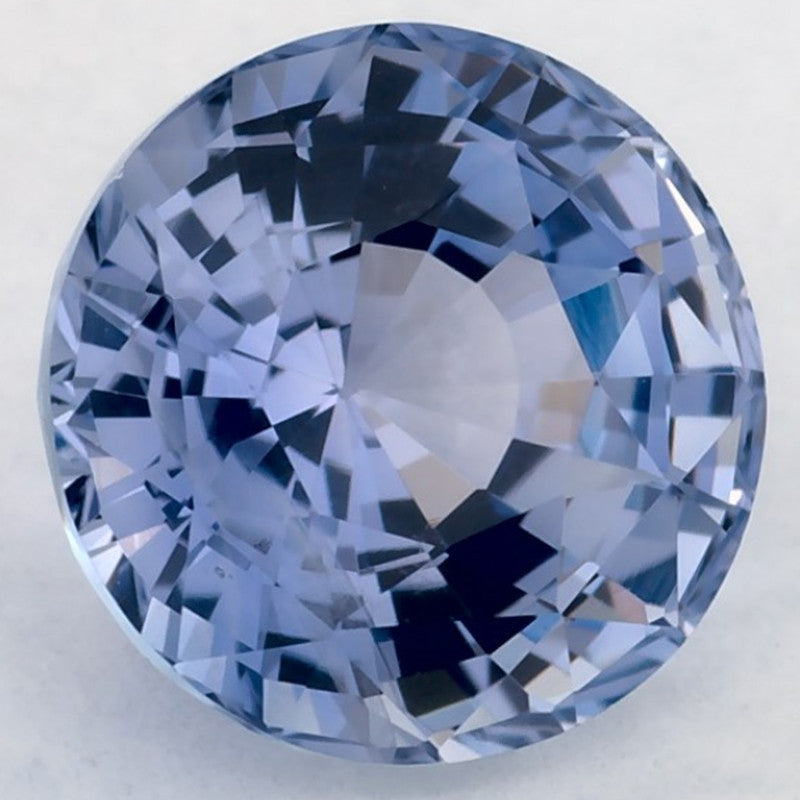 2.27 Carat Round Natural Blue Sapphire
